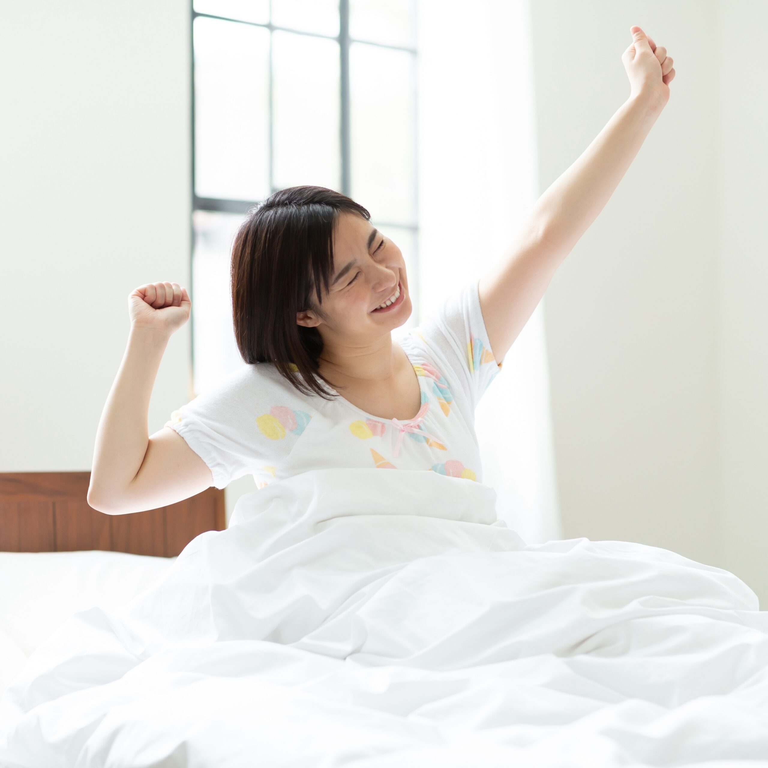 眠りが深くなり、朝のだるさが軽減